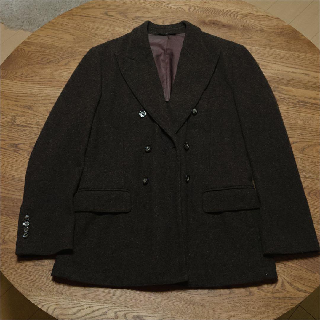 最高級バージンウール★ドルチェ＆ガッバーナ ダブル ジャケット 46 イタリア製