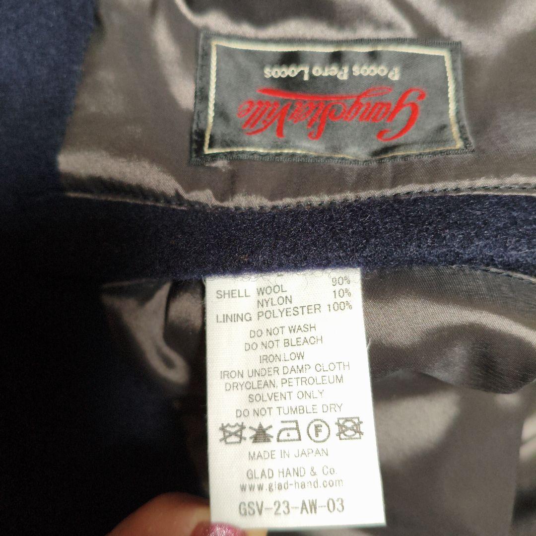 【新品】GLAD HAND　GangSterVille ダッフルコート ネイビー