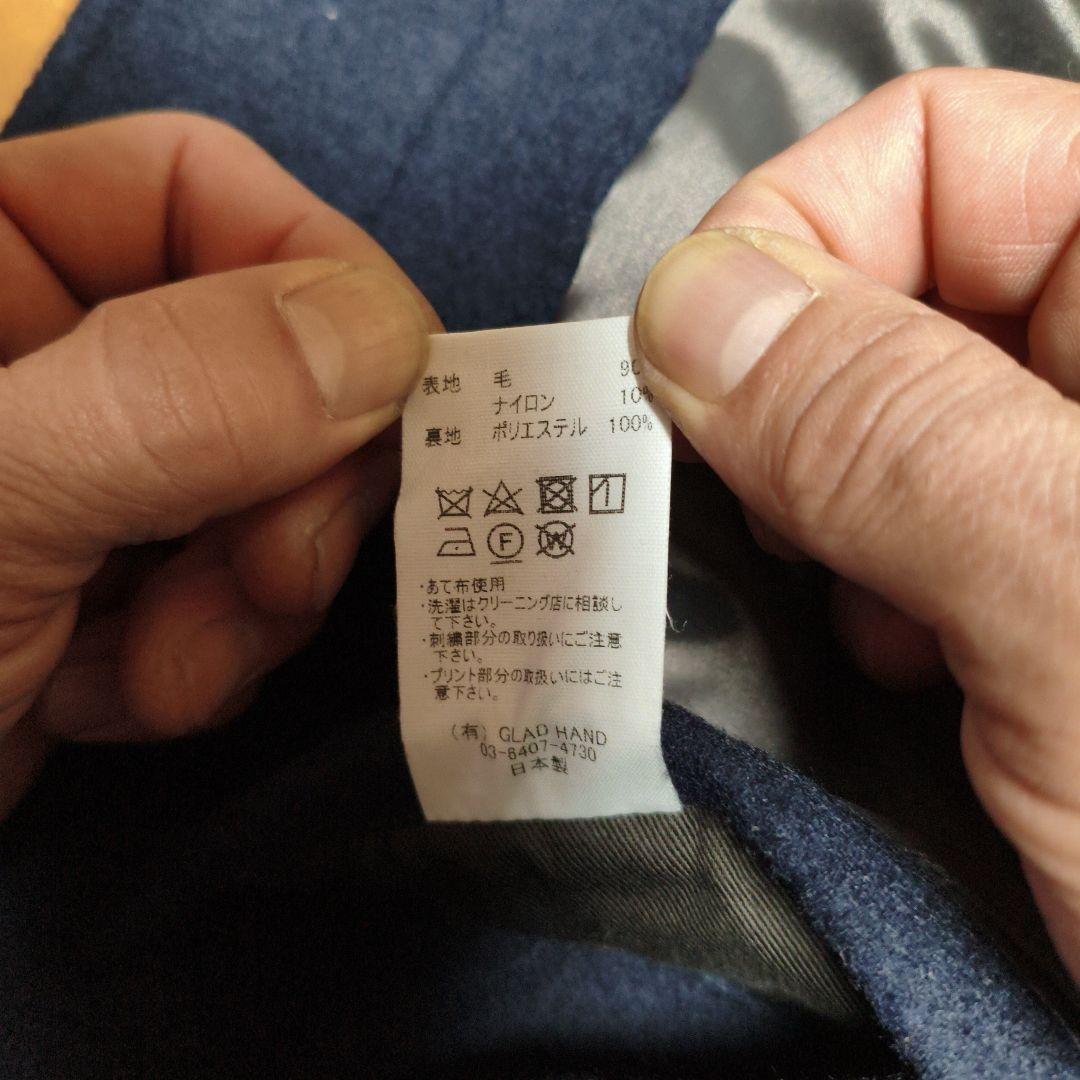 【新品】GLAD HAND　GangSterVille ダッフルコート ネイビー