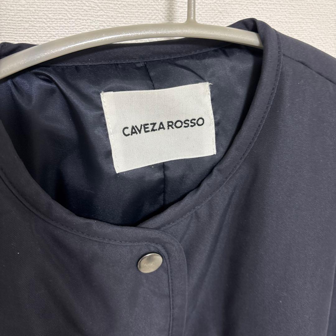 CAVEZA ROSSO テントブルゾン ネイビー