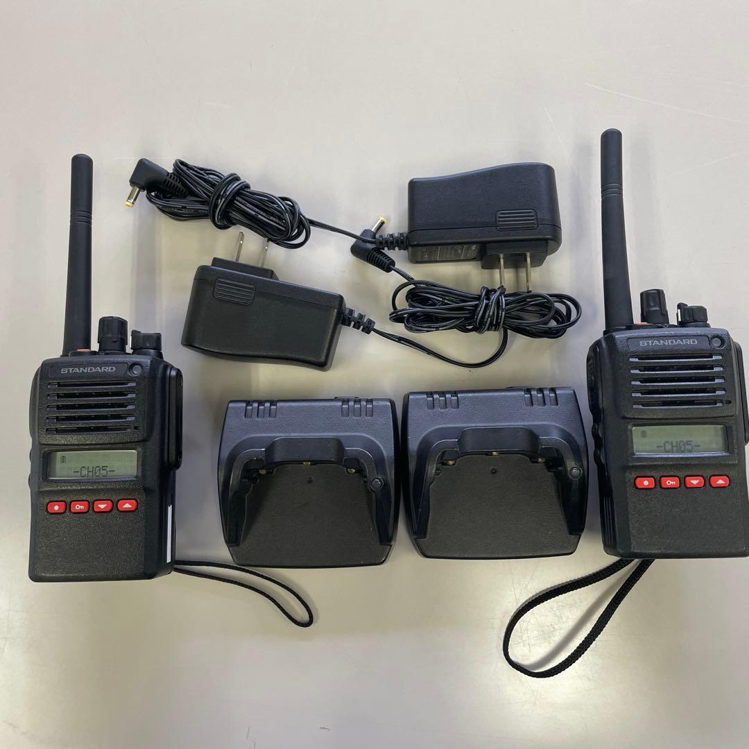 電*屋様 スタンダード製デジタルトランシーバーVXD10登録局2台セット