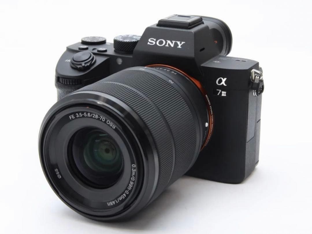 【美品】SONY α7Ⅲミラーレス一眼カメラ ズームレンズ付き