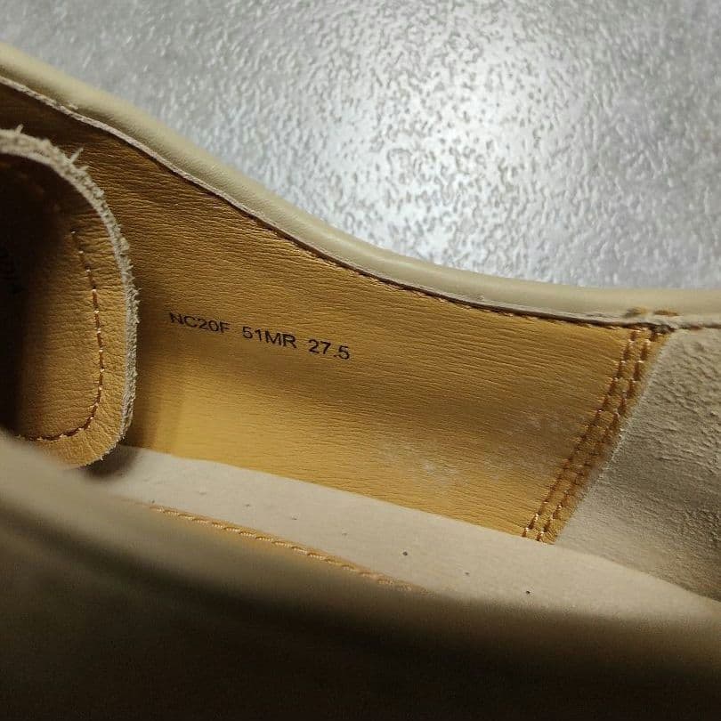 【REGAL】未使用品 リーガル プレーントゥスウェードシューズ サンドベージュ