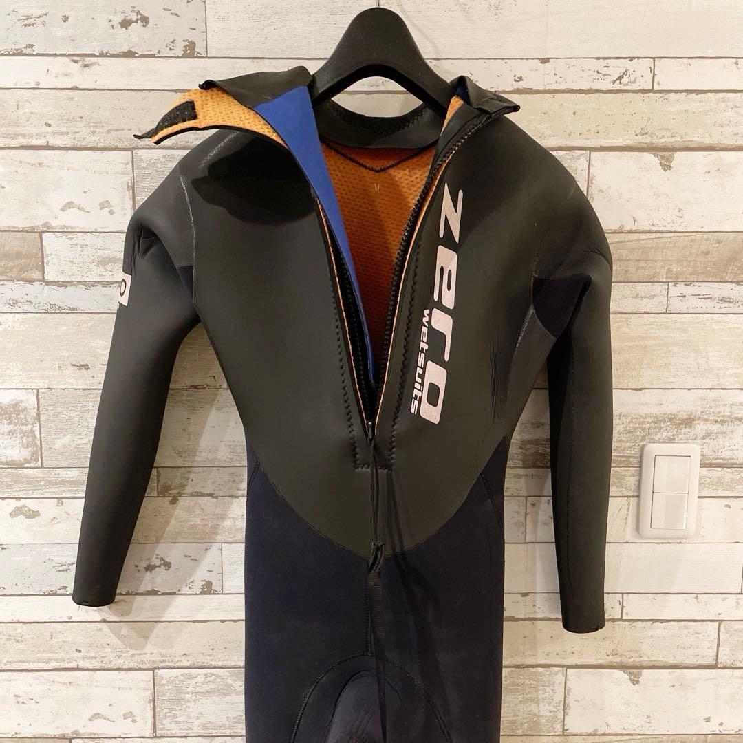【ZERO メンズM 165cm 62kg】セミドライ フル 5/3ミリ 裏起毛