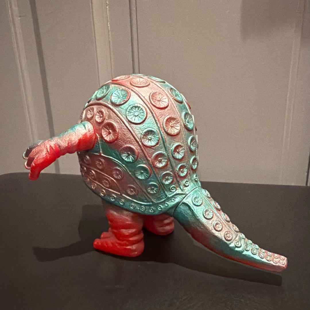 最終値下！ウルトラマン怪獣　ソフビ　キングザウルス製タッコング足形付き足型レア！