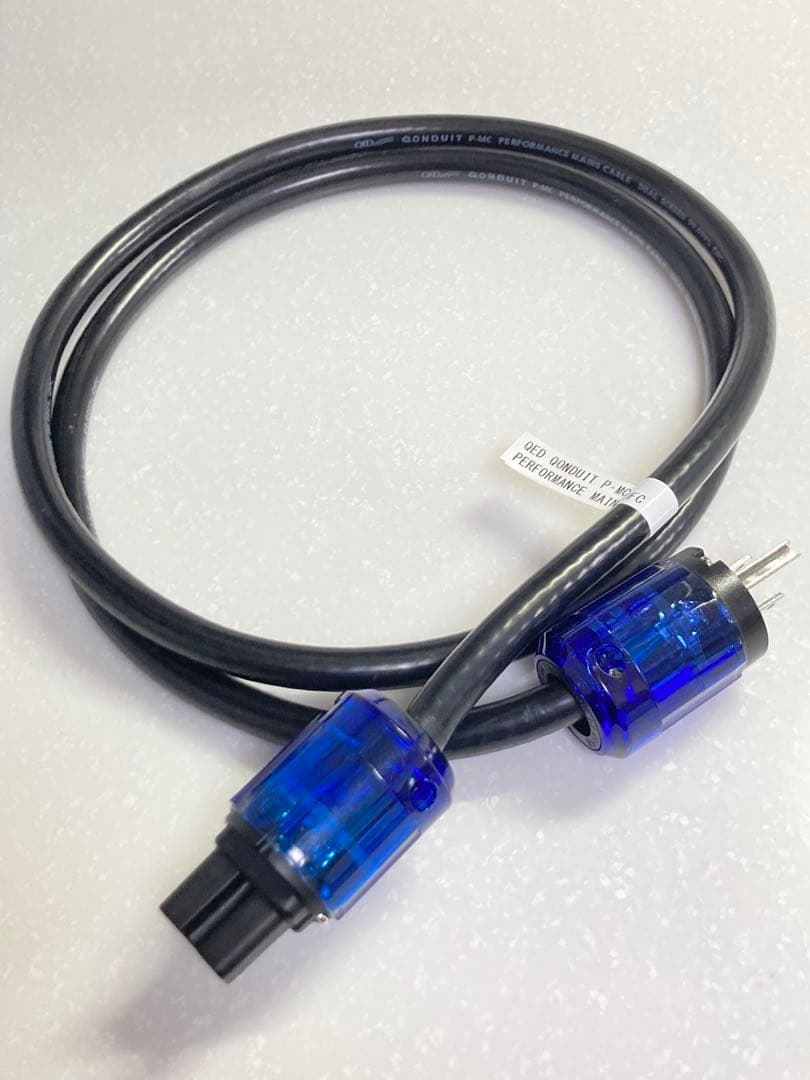 高音質QED電源ケーブル QONDUIT P-MC 1.5m