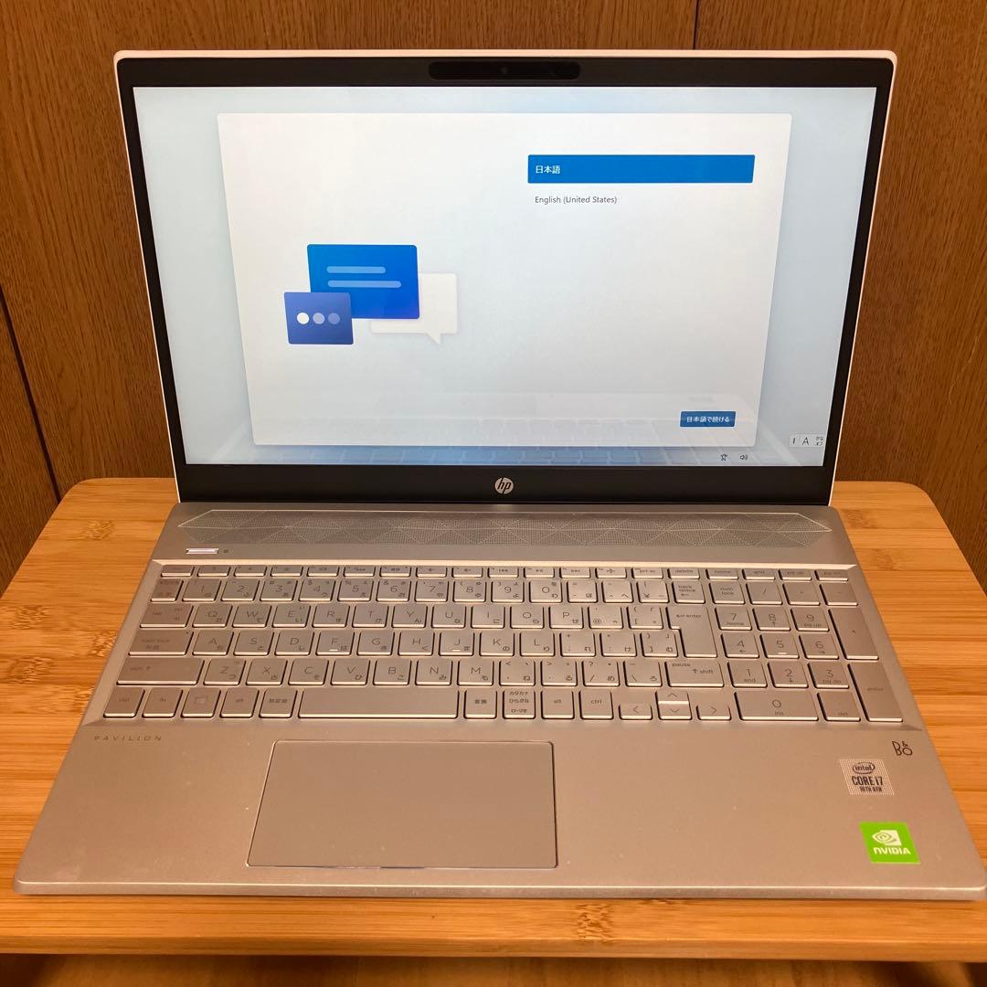 Windowsノート本体 HP Pavilion 15-cs3000 i7-1065G7 16GB 1TB