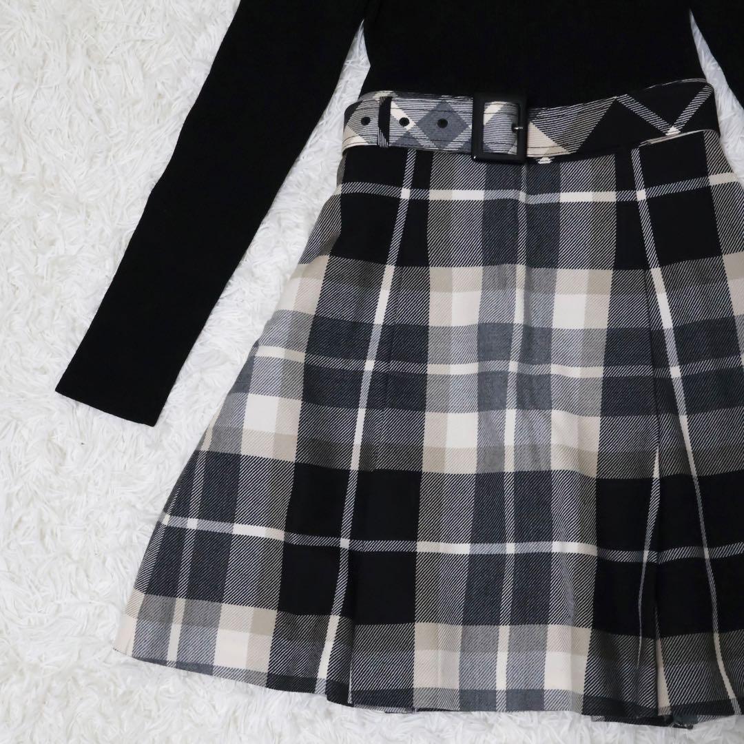 バーバリーブルーレーベル　ワンピース　ブラック　Sサイズ