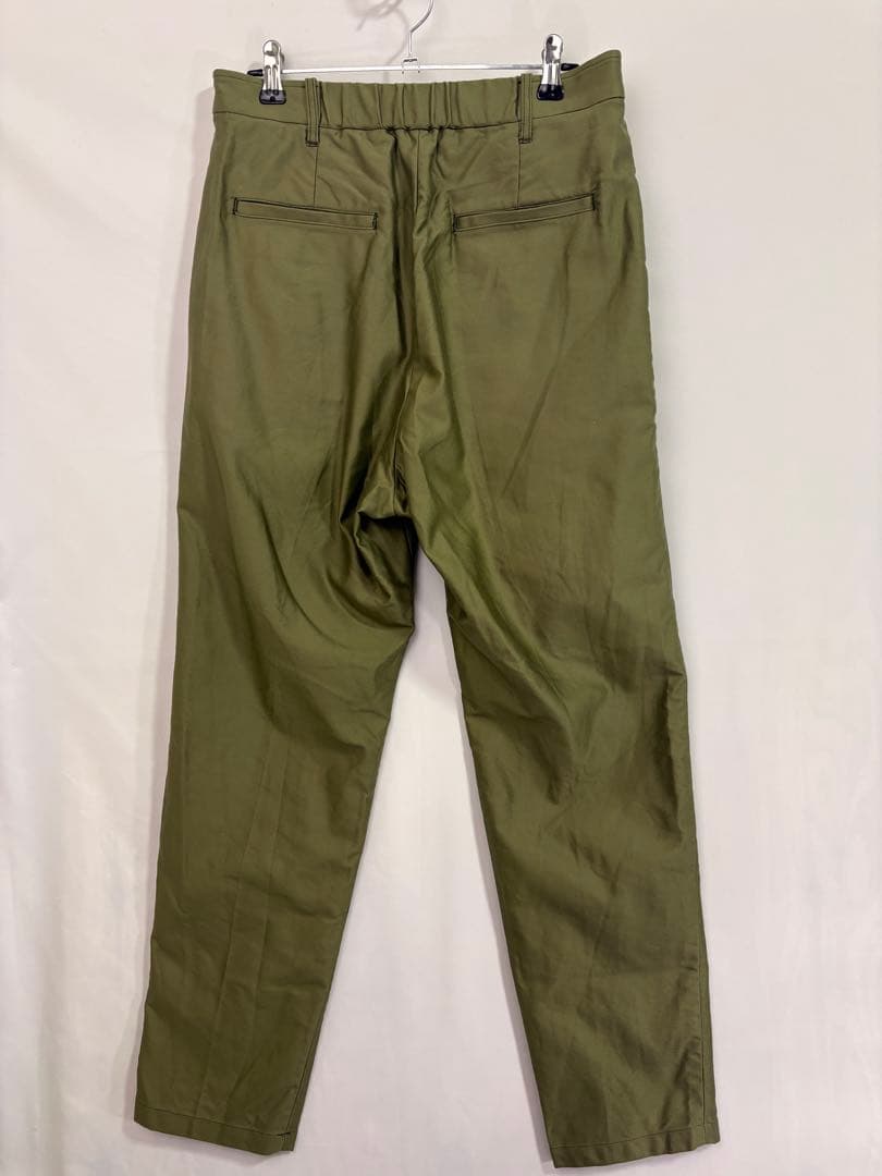 E by éclat イーバイエクラ ベイカーパンツ カーキ サイズ40 11号