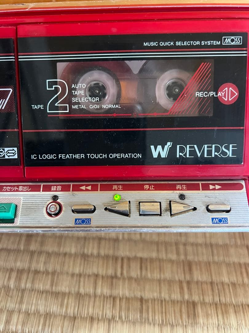 TOSHIBA 東芝 ステレオカセットレコーダー ラジカセ RT-SW7 中古