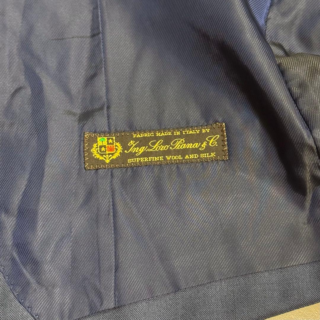 シップス SHIPS Loro Piana 3ピース スーツ シルク混