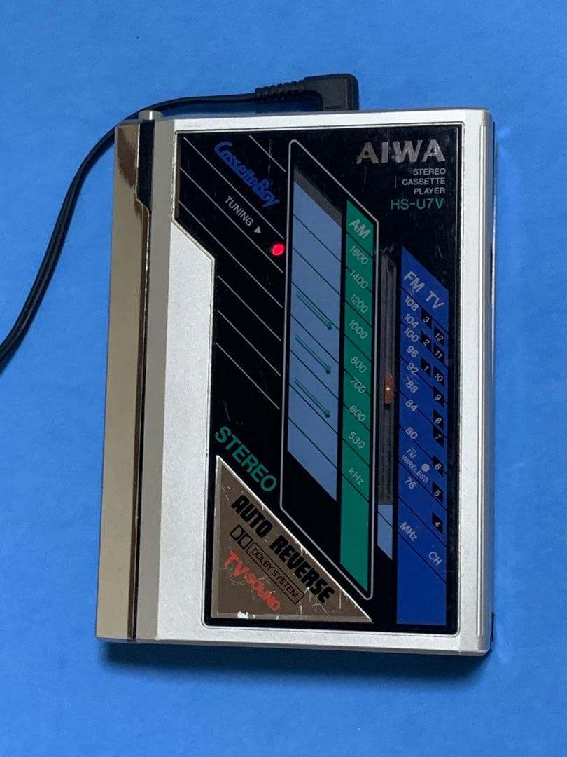 AIWA アイワ HS-U7V ポータブルカセットプレー