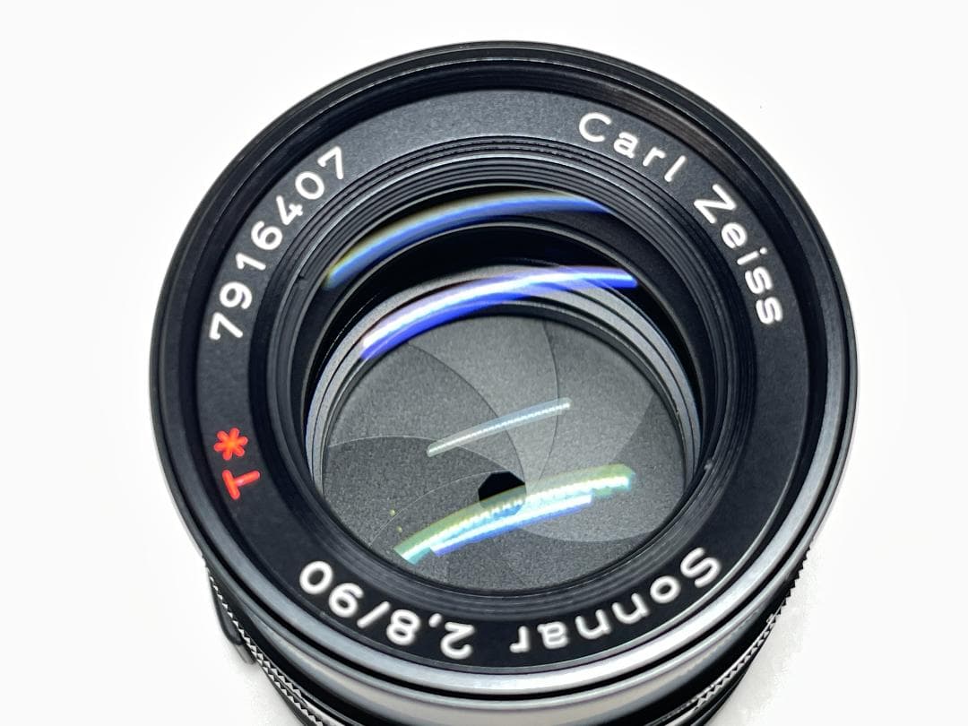 極上品 CONTAX Carl Zeiss Sonnar 90 2.8 ブラック