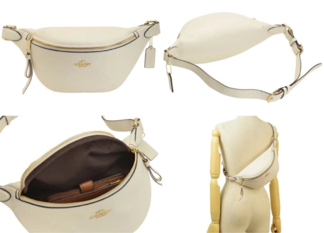 【新品】コーチ　ウエストバッグ　ボディバッグ