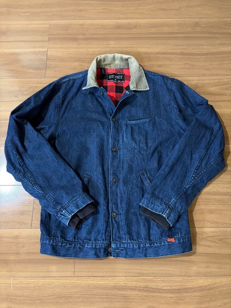 美品レアOLD STÜSSY デニムカバーオール