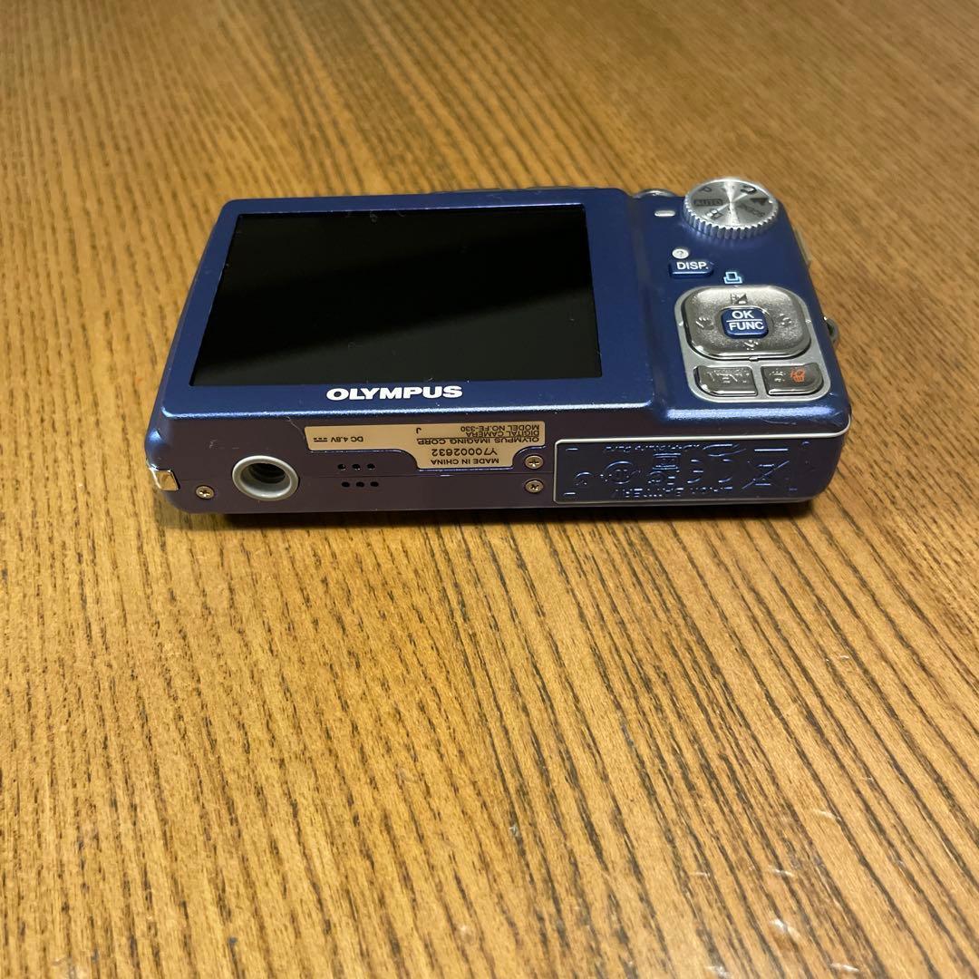 【動作確認済み】オリンパス OLYMPUS FE-330 デジタルカメラ ブルー
