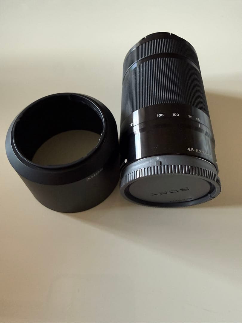 【超美品】Sony E55-210mm SEL55210 OSS プロテクター付