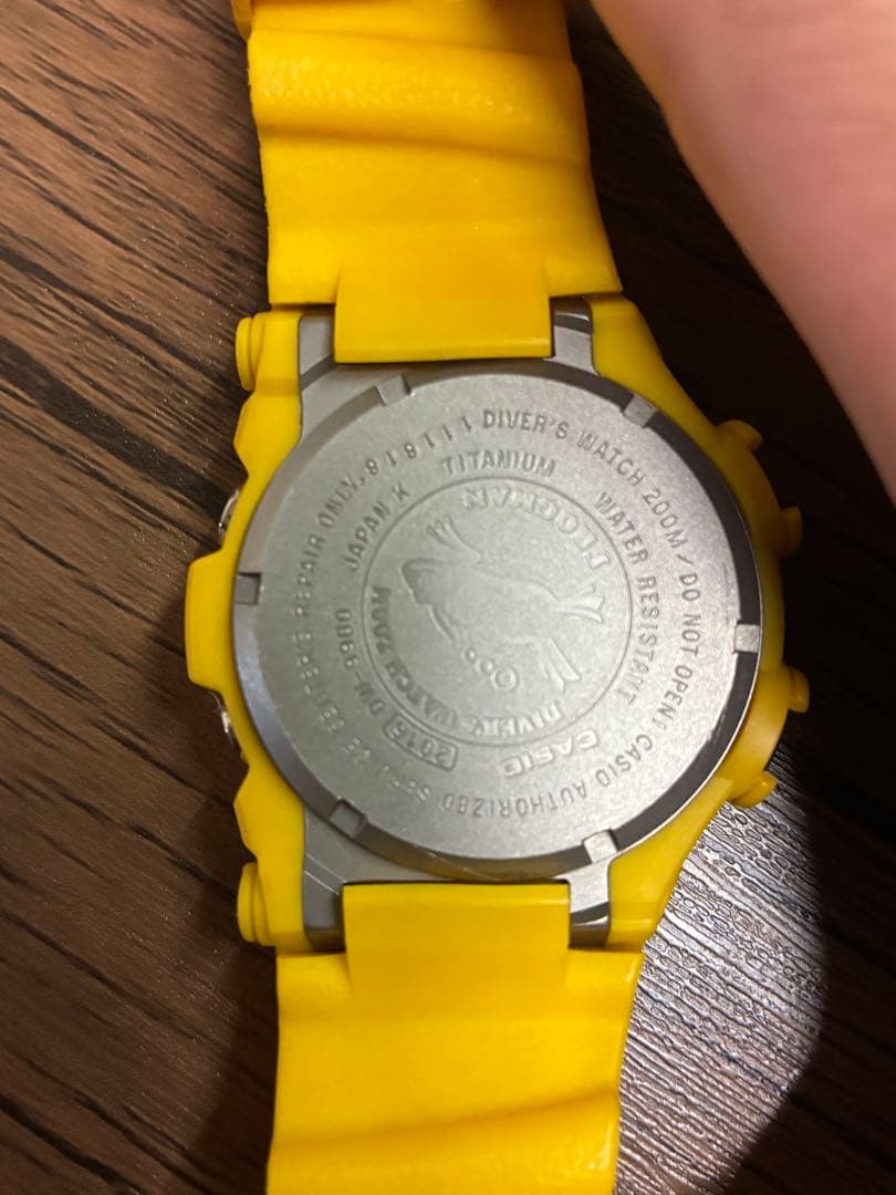 G-SHOCK FROGMAN イエロー 200m防水