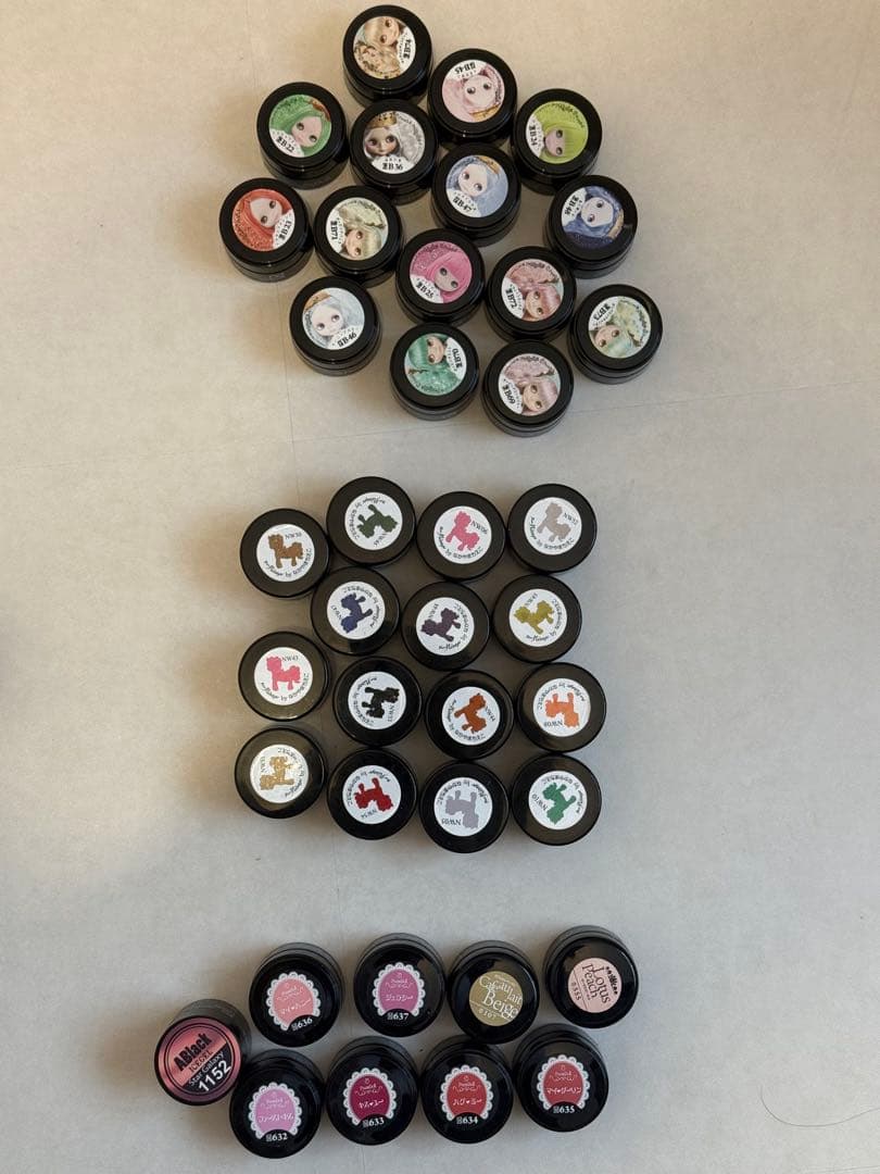 INITY、ICEジェル他90色セット