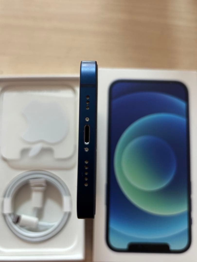 Apple iPhone 12 128GBブルー、Blue 本体