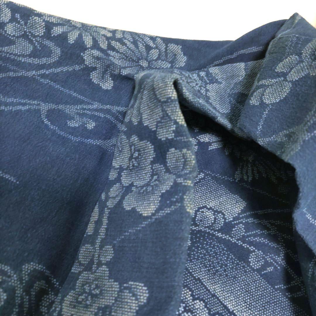 竺仙　浴衣　縮小紋中形