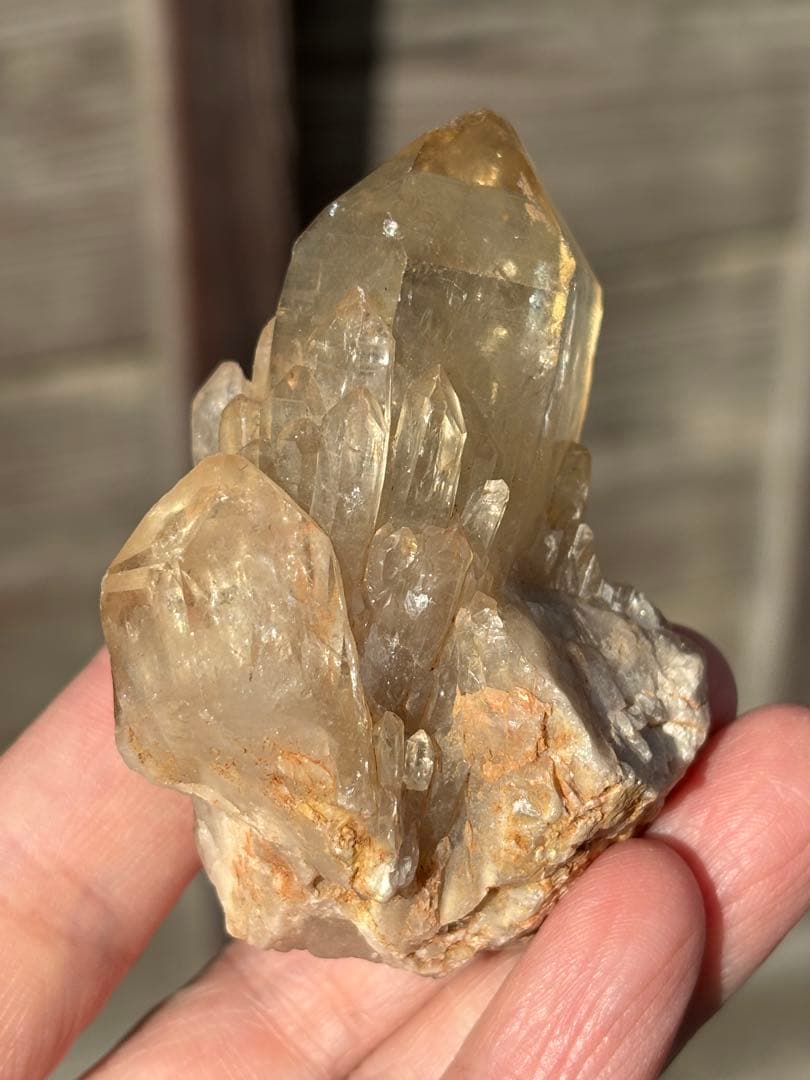 コンゴ産　天然クンダリーニシトリン　貴重　108g 天然石