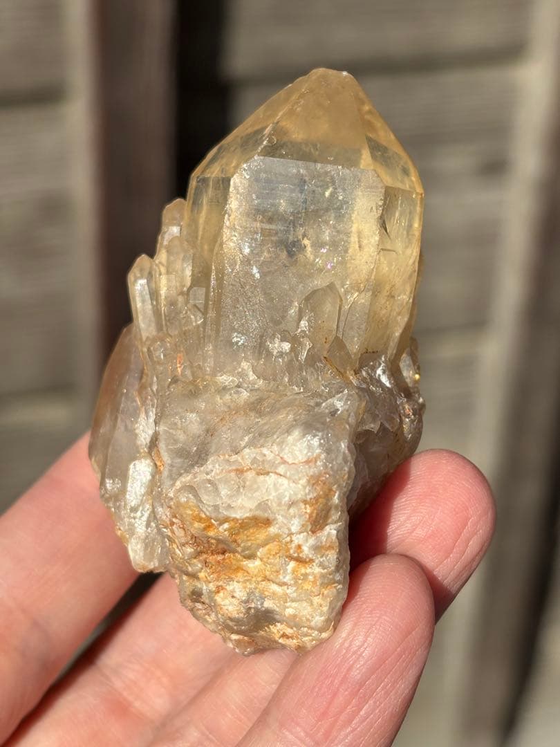 コンゴ産　天然クンダリーニシトリン　貴重　108g 天然石