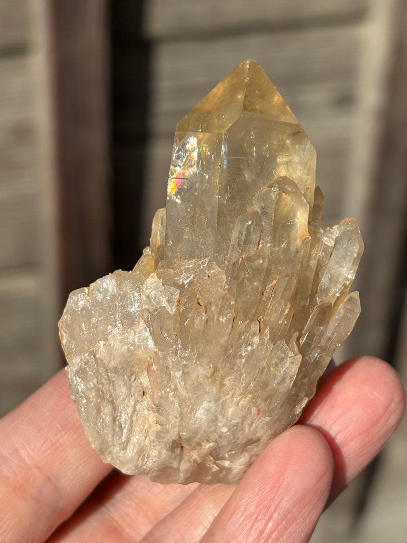 コンゴ産　天然クンダリーニシトリン　貴重　108g 天然石