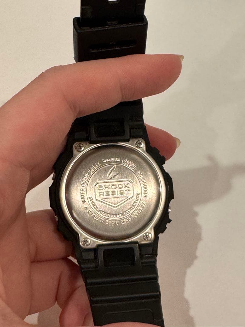CASIO極美品 G-SHOCK デジタル腕時計 ブラック DW-5600BB