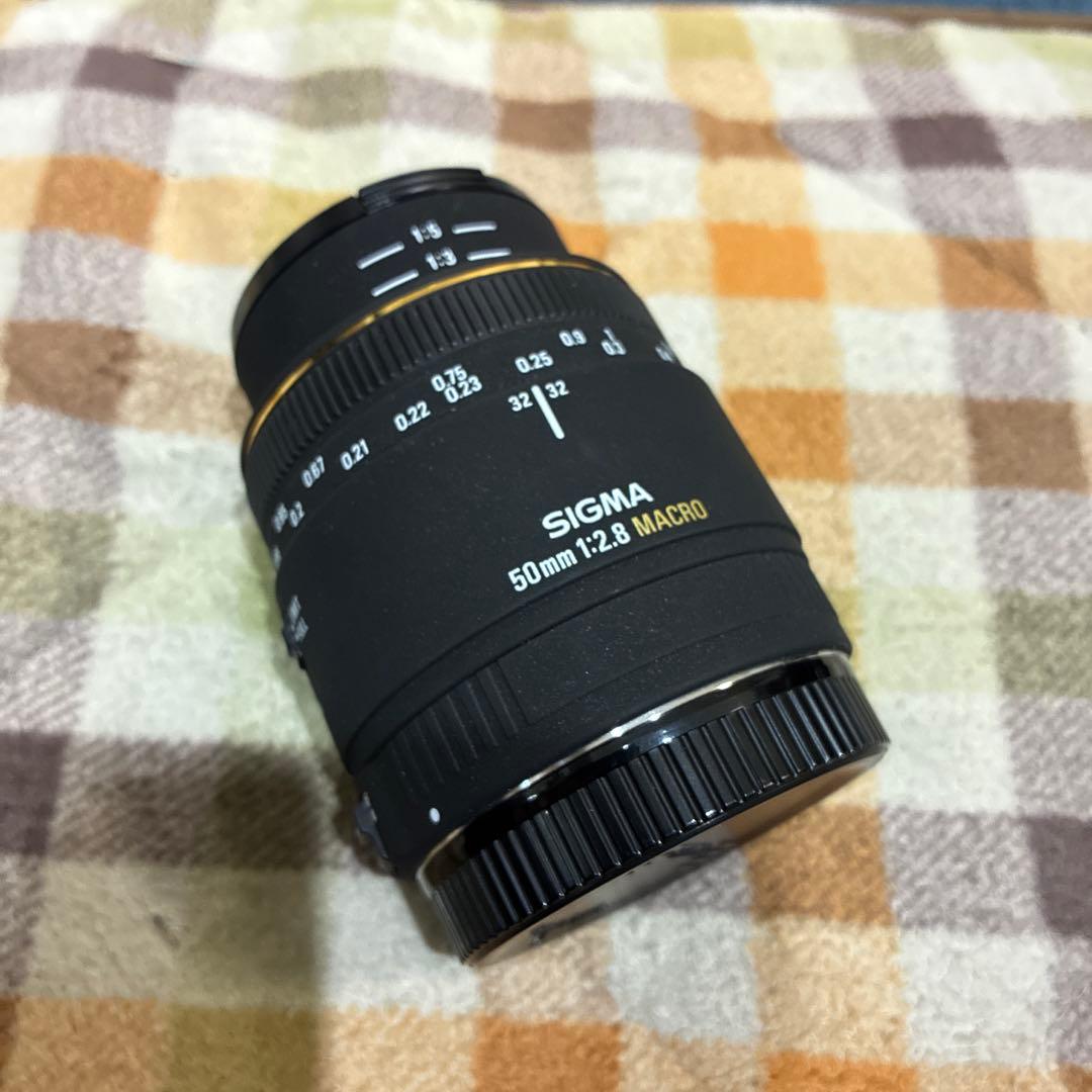 SIGMA 50mm f2.8 EX MACRO キャノンEFマウント