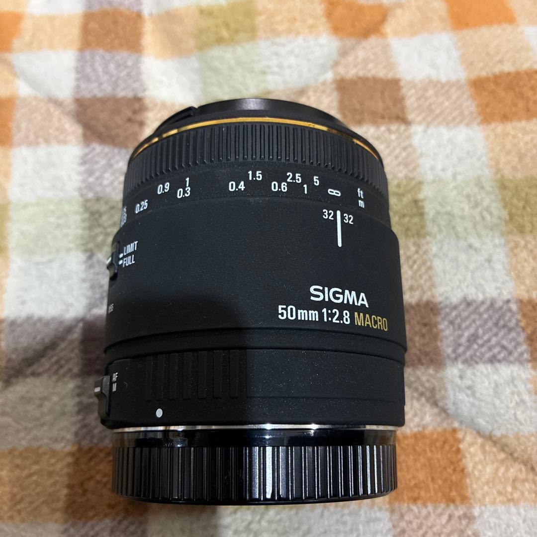 SIGMA 50mm f2.8 EX MACRO キャノンEFマウント