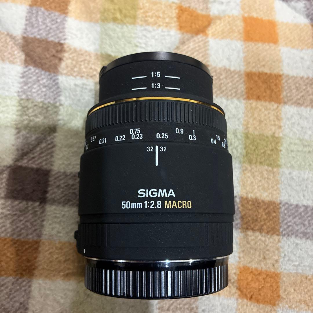 SIGMA 50mm f2.8 EX MACRO キャノンEFマウント