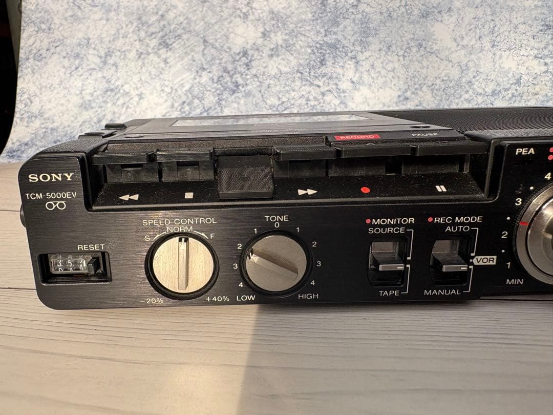 SONYTCM-5000EVプロカセットプレーヤー(レ47)