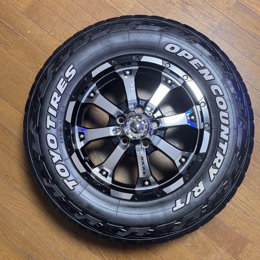 希少デリカD5 MKW MK-46 235/70R16 OPEN COUNTRY