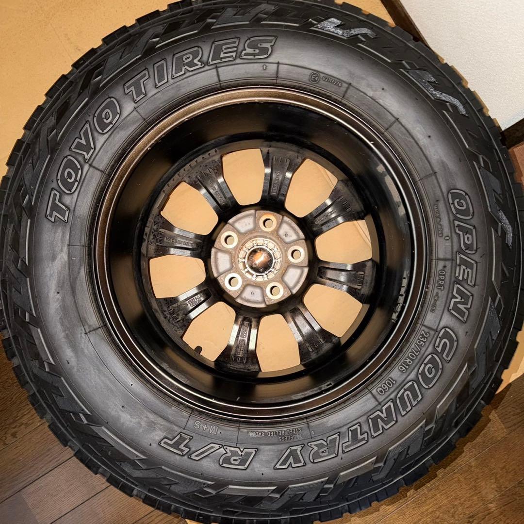 希少デリカD5 MKW MK-46 235/70R16 OPEN COUNTRY