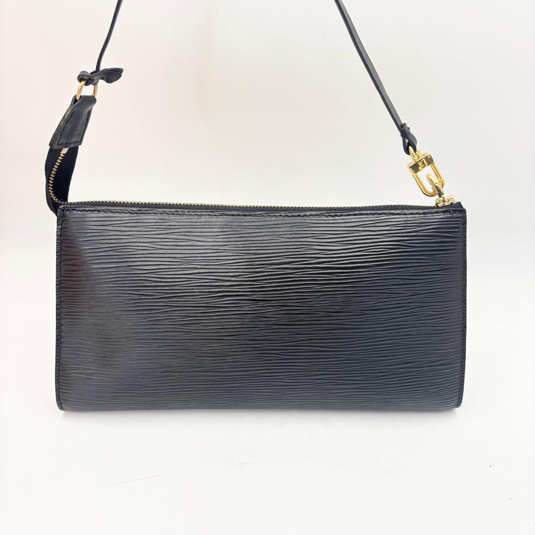 ■LOUIS VUITTON エピ　ポシェット　アクセサリーポーチ ノワール　黒