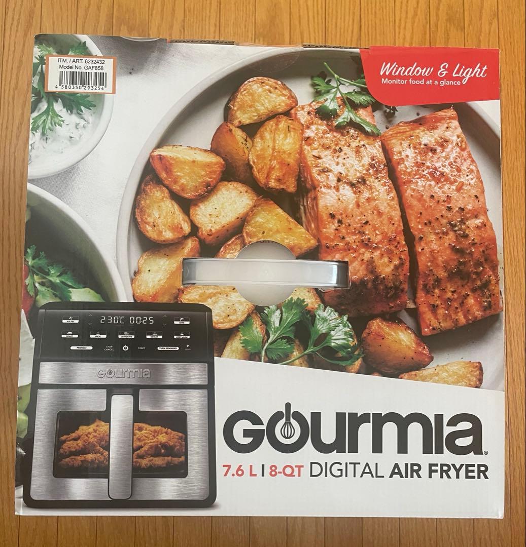 ★新品★GOURMIA グルミア デジタル エアーフライヤー 7.6L