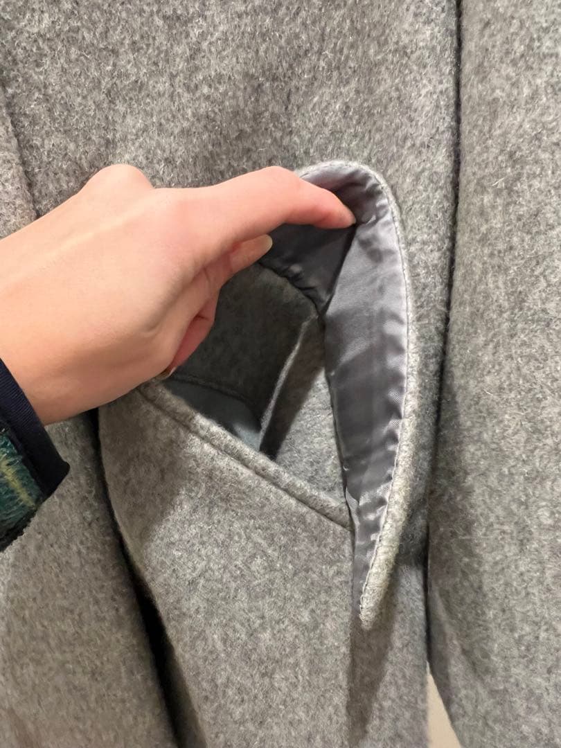 LOUNIE ルーニィ　ウールコート　日本製生地