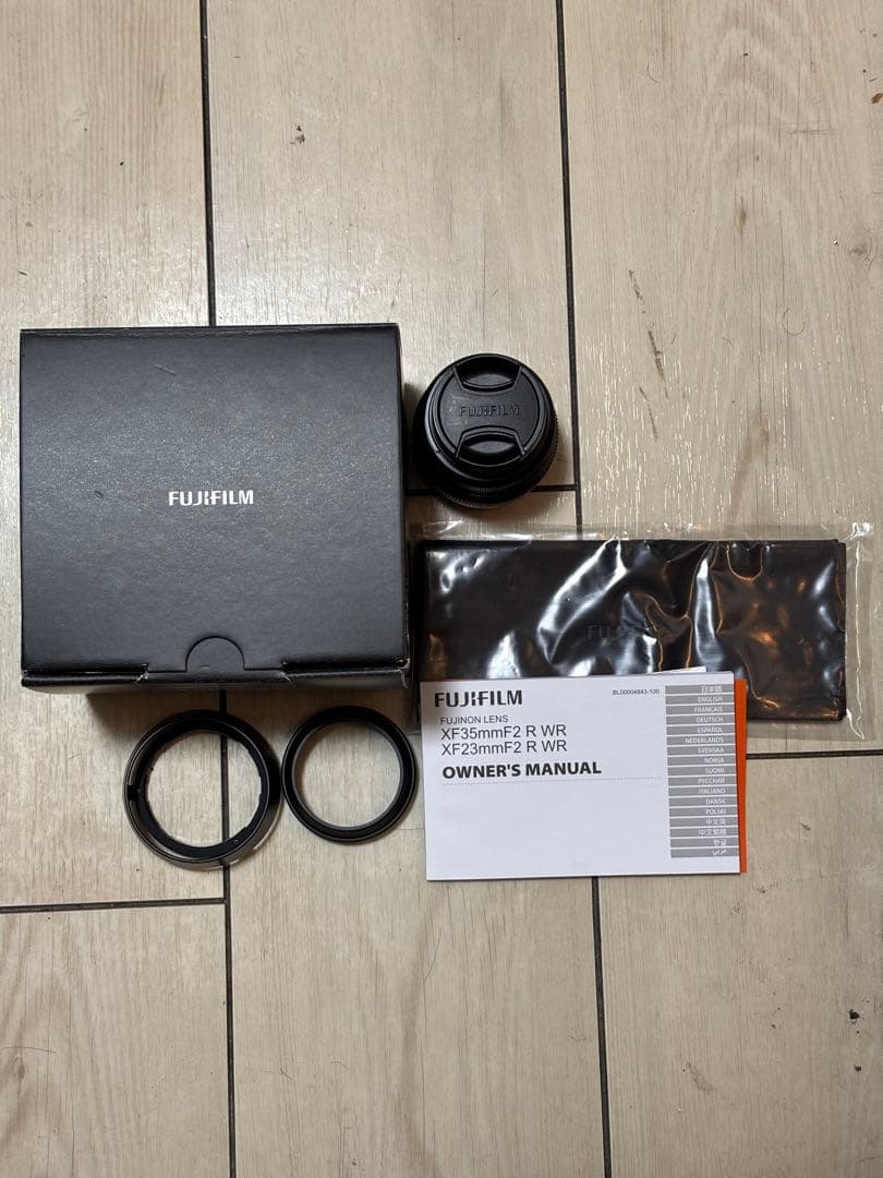 Fujinon 23mm F2 R WR レンズ