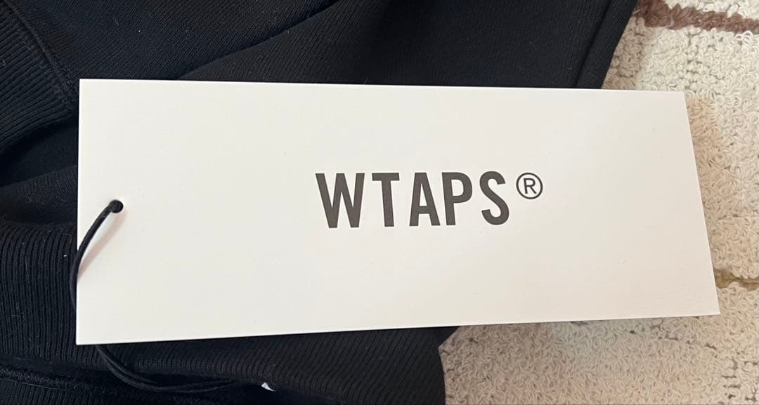 WTAPS - ACADEMY ブラック スウェット サイズ02 M タグ付き