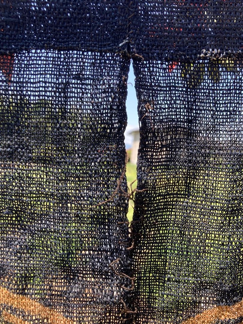 15日木曜までの出品、しな布、榀布、科布、型染め、暖簾、自然布、民藝、伝統工芸