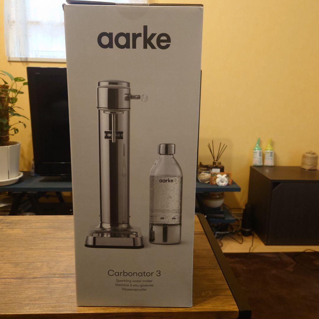 【新品】aarke（アールケ）炭酸水メーカーCarbonator 3