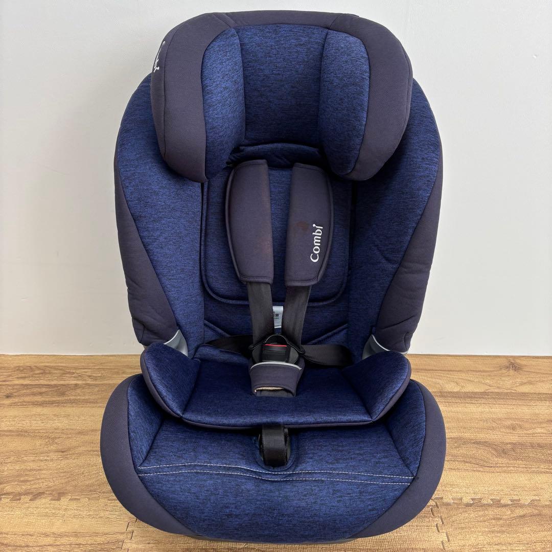 【美品】Combi セイブトレック ISOFIX エッグショック ネイビー