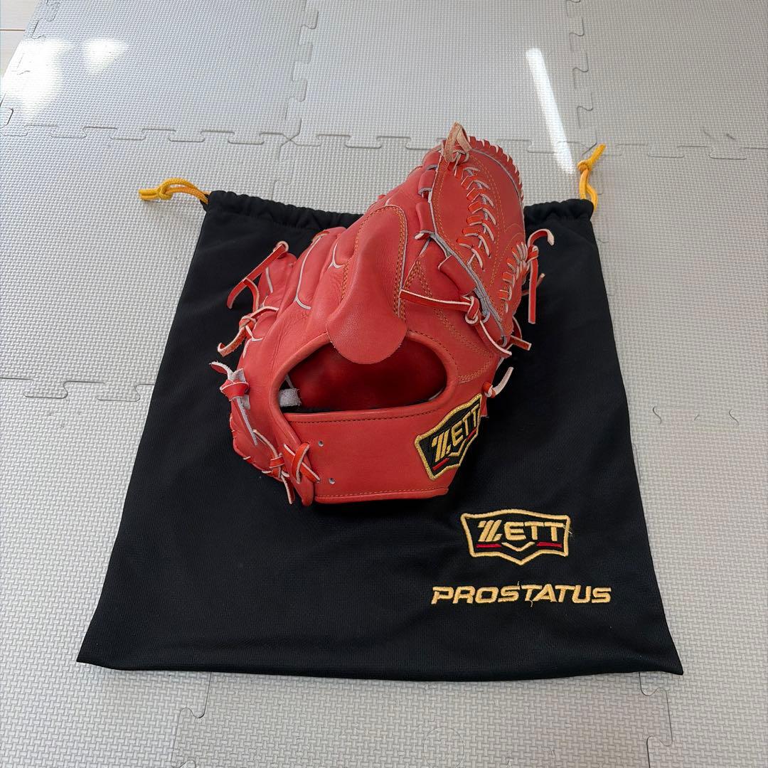 ZETT PROSTATUS 軟式一般グローブ 収納袋付き