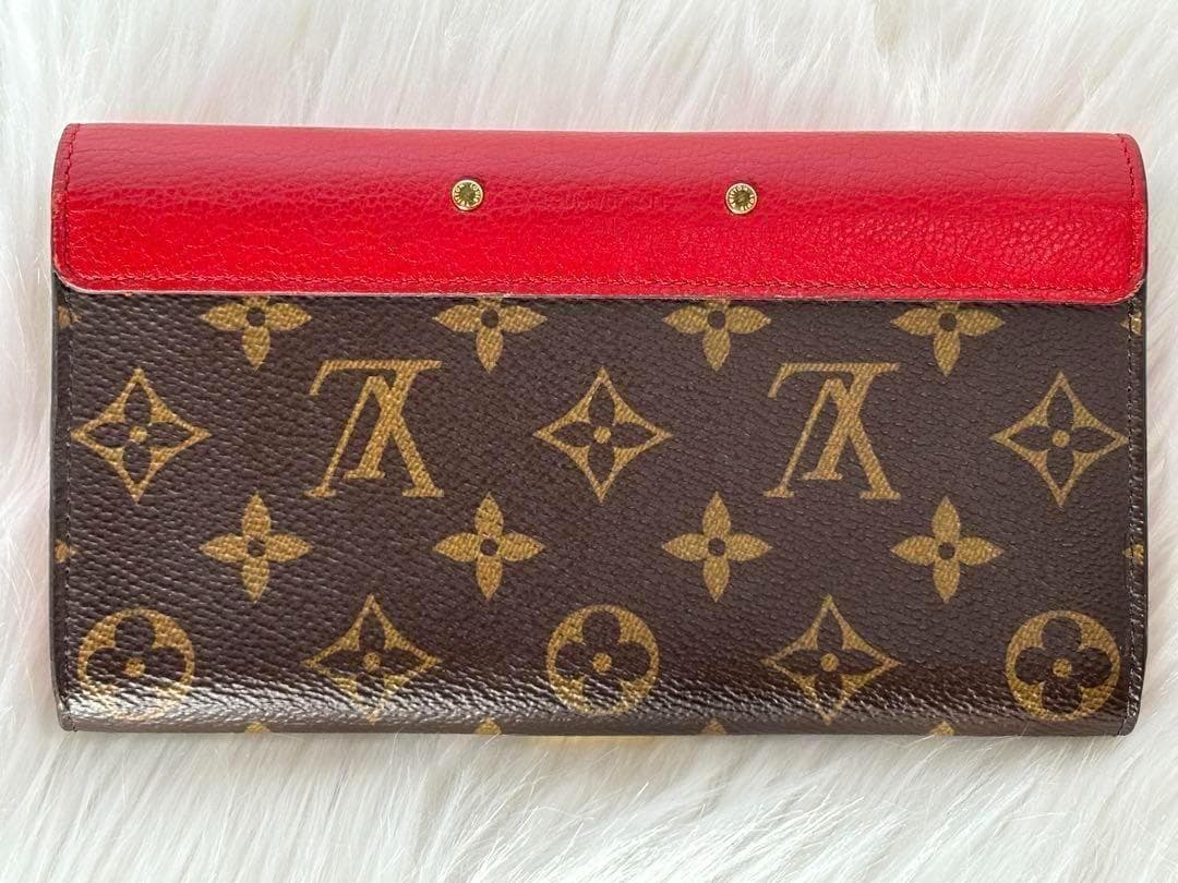 ルイヴィトン ポルトフォイユ パラス バイカラー M58414