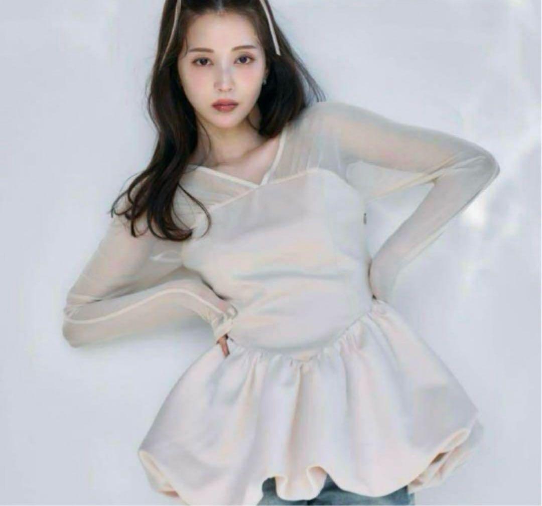 polaura　ビスチェドッキングバルーントップス