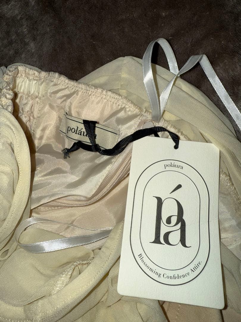 polaura　ビスチェドッキングバルーントップス