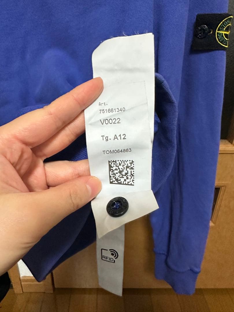 STONE  長袖スウェット