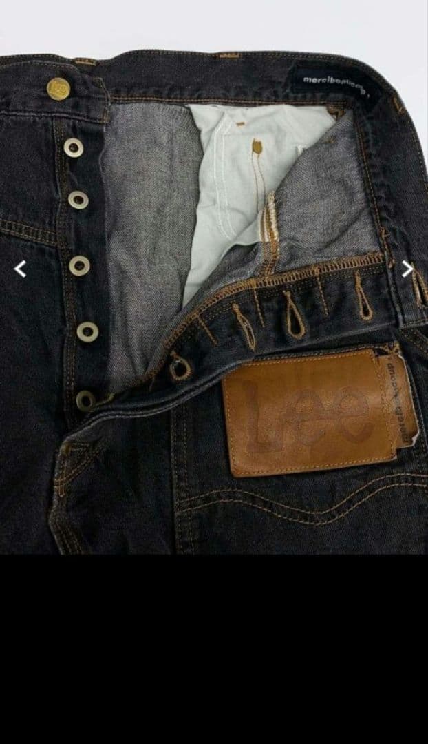 激レア メルシーボークー メンズ Leeコラボデニム 5日間限定出品！