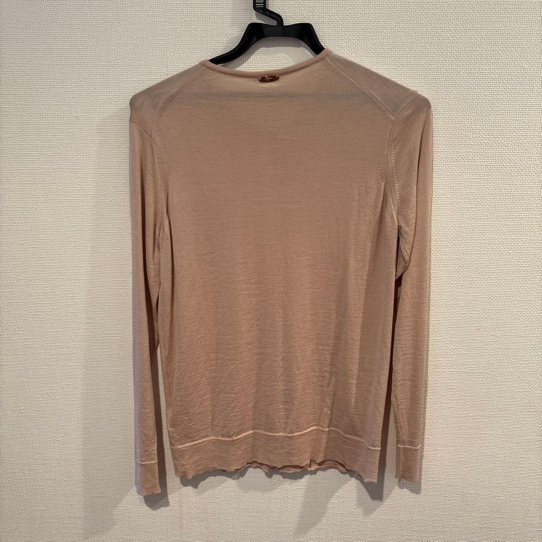 ドゥーズィエムクラス FF grace クルーネックカーディガン ピンク❣️